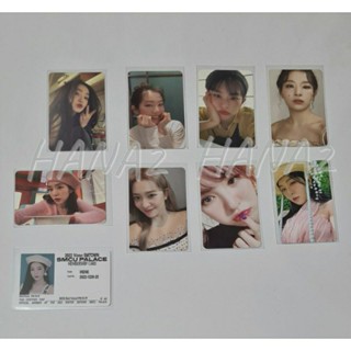 Red velvet kihno / Scrapbook / Mumo การ์ด official