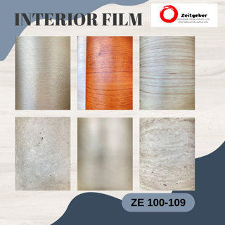 ฟิล์มตกแต่งผนัง ตกแต่งภายใน ปิดผิวเฟอร์นิเจอร์ Interior film ZE100-109