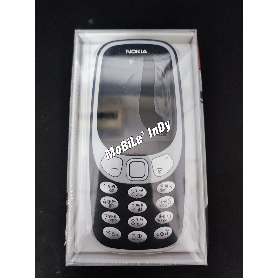 Nokia 3310 3G Model TA-1036 สีดำ (เครื่องแท้มีตรารับรองของ กสทช.)