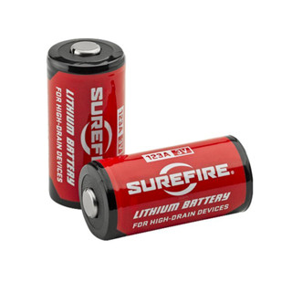 ชุด 2 ก้อน SureFire 123A Lithium Batteries แบตเตอรี่ลิเธียม CR123A ผลิตที่อเมริกา