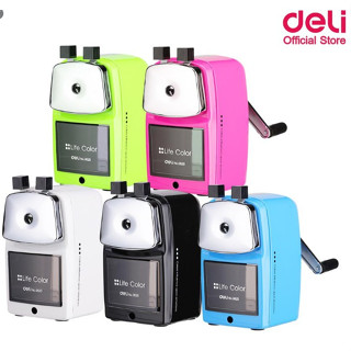 [♥สินค้าพร้อมส่ง♥]Deli 0620 Pencil Sharpener กบเหลาดินสอแบบยืดโต๊ะ 1 เครื่อง กบ กบเหลาดินสอ เครื่องเหลาดินสอ