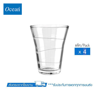 OCEAN แก้วน้ำ SPACE Wave 300 ml (Pack of 4)