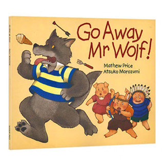 ปกอ่อน Go Away Mr Wolf, Ages:2-6 Paperback หนังสือเด็ก หนังสือภาษาอังกฤษ นิทาน