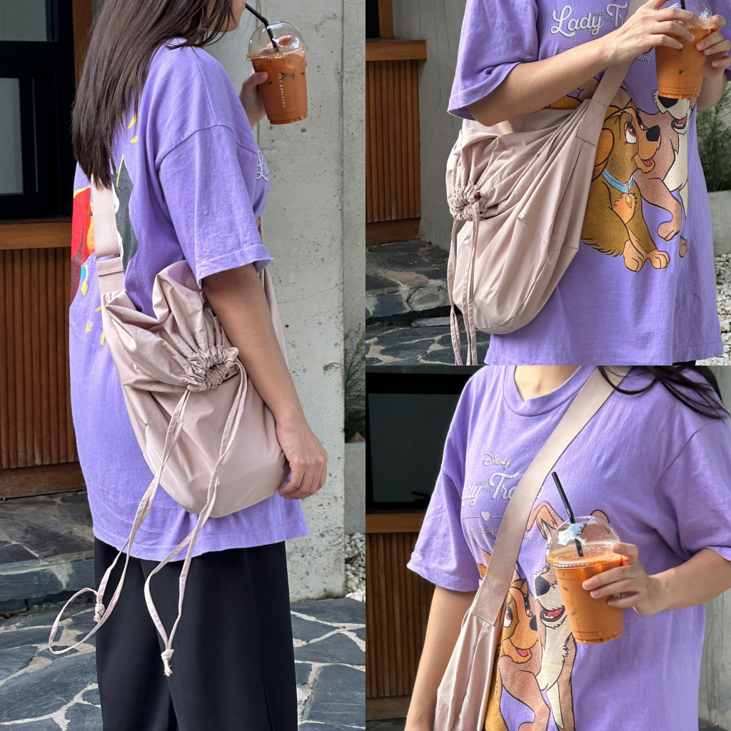 IBB UTA Drawstring bag กระเป๋าสะพายข้างหูรูดรุ่นยอดฮิต