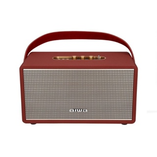 MI-X220 AIWA Retro Helix Bluetooth Speaker ลำโพงบลูทูธพกพา SUPER BASS ( สีน้ำตาล )