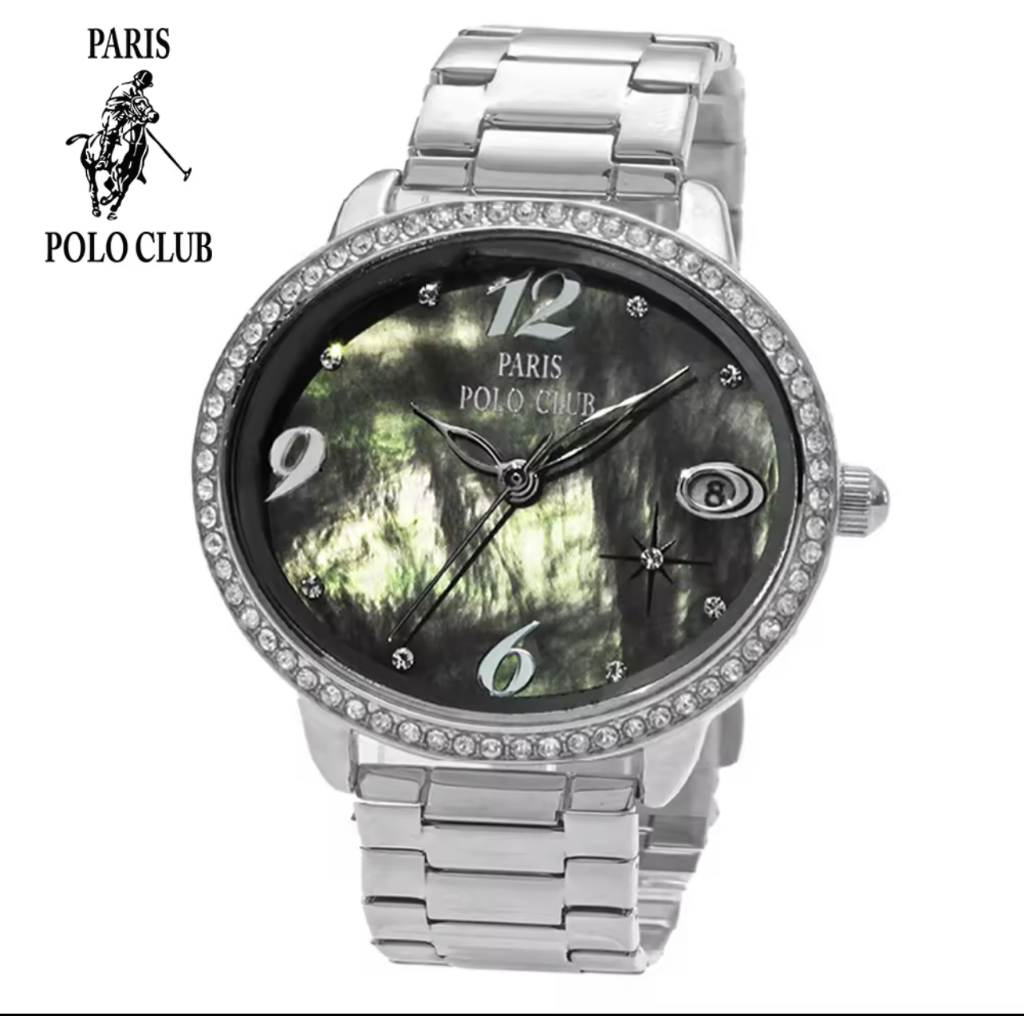 Paris Polo Club นาฬิกาผู้หญิง สายสเตนเลส รุ่น PPC-230214-BK.PPC-230214-GD-WE.PPC-230214-RG-VLT.PPC-230214-RG.PPC-230214-