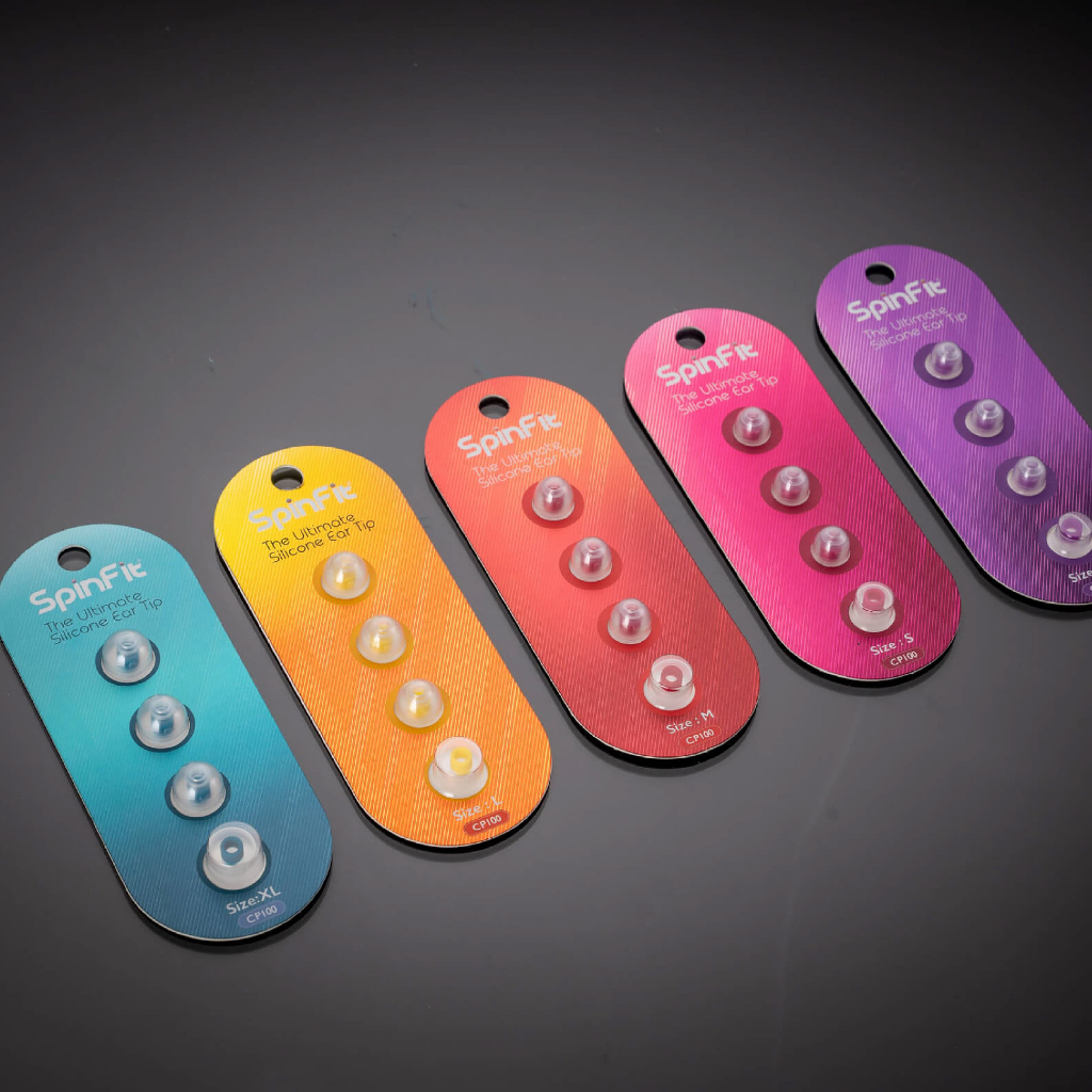 Spinfit CP100 Silicone Eartip Transparent จุกหูฟัง แบบยางซิลิโคน