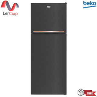 [0% 10 เดือน] (Beko) ตู้แช่เย็นและแช่แข็ง (ช่องแช่แข็งด้านบน, 70 ซม.) RDNT470I50VHFK