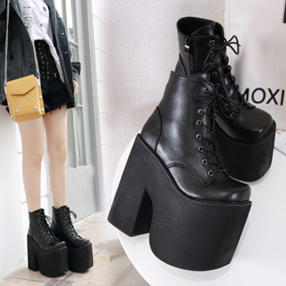 (M82)บูทส้นสูง สูง17cm/6.8นิ้ว Sz.34-43 **𝓟𝓻𝓮-𝓞𝓻𝓭𝓮𝓻