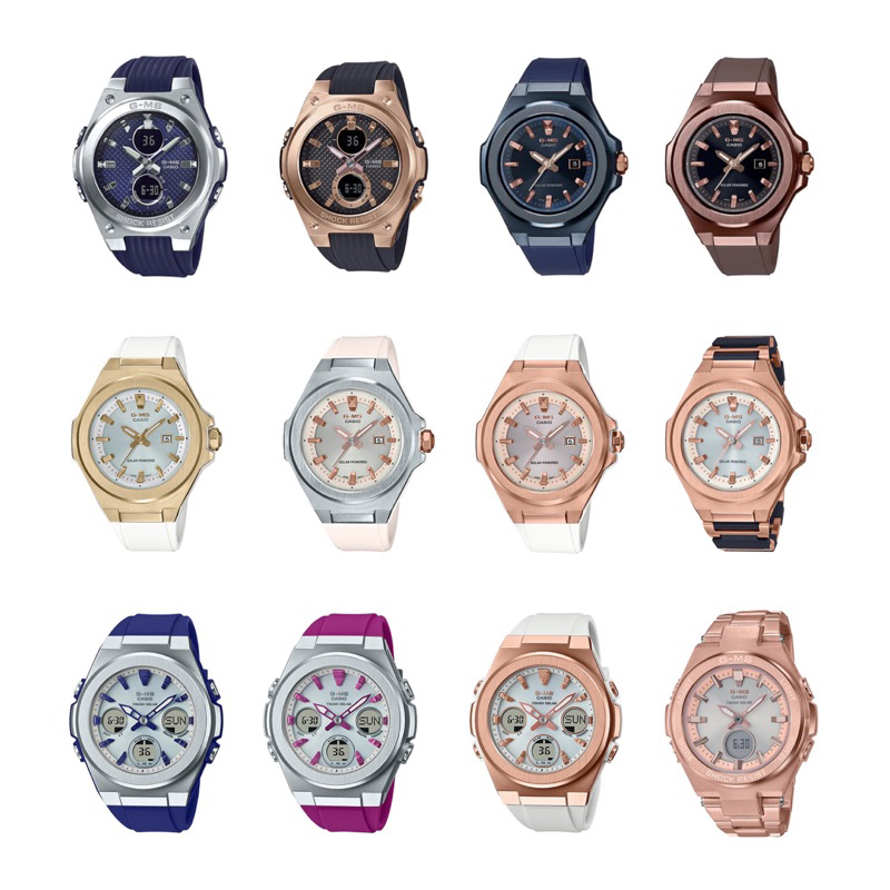 นาฬิกาเบบี้จี Baby-G MS-G รุ่น MSG-S500,MSG-S600,MSG-B100,MSG-S200,MSG-B100
