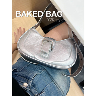 BAKED BAG  กระเป๋า Y2K กระเป๋าสะพายข้าง