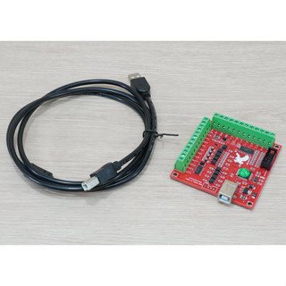 CNC USB 4-Axis 100KHz Controller Board for MACH3 + แถมสาย USB ยาว 1.5M + แถม CD