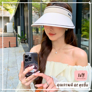 💕ivy หมวกกันแดด ป้องกัน UV (B73) หมวกสไตล์เกาหลี แฟชั่นฤดูร้อน สําหรับผู้หญิง