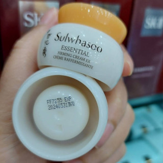 5กรัม ของแท้ 100 % Sulwhasoo Essential Firming Cream EX 5ml. ซัลวาซู ครีม ยกกระชับหน้า ชุ่มชื้น ฟื้นบำรุงผิว 5ml