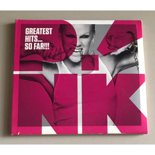 ซีดีเพลง ของแท้ ลิขสิทธิ์ มือ 2 สภาพดี...ราคา 250 บาท  “Pink” อัลบั้ม “Greatest Hits...So Far!!!” Made In Japan