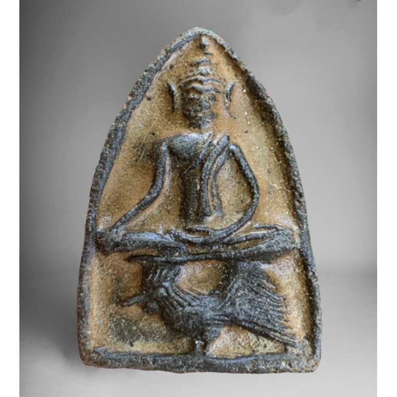 พระขุนแผน ขี่ไก่ หลวงพ่อกวย เนื้อดินดิบ泰国佛牌 Thai Amulets