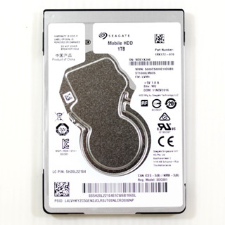 ฮาร์ดดิส (Harddisk) Notebook Seagate 1TB SATA 6Gb/s ST1000LM035