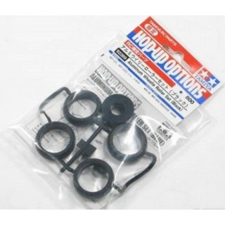 Tamiya Aluminum Wheelie Roller Set (Black) WR-02 WR-02G 92289