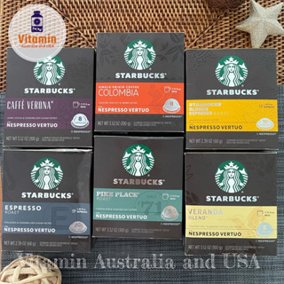 แคปซูลกาแฟ Starbucks Nespresso VERTUO สตาร์บัค เนสเปรโซ สำหรับเครื่อง VERTUO Nespresso มาใหม่