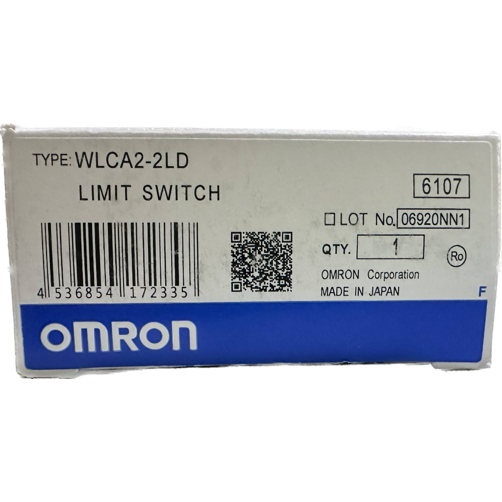 LIMIT SWITCH WLCA2-2LD OMRON [สินค้าของแท้ 100%]