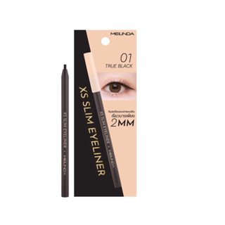 MEI LINDA XS SLIM EYELINER MC 3104 เม ลินดา เอ็กซ์เอส สลิม อายไลเนอร์ #01 ทรู แบล็ค