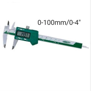 เวอร์เนียร์ ดิจิตอล 4 นิ้ว Mini Vernier Digital Caliper 0-100mm/0-4" INSIZE อินไซส์ 1111-100A