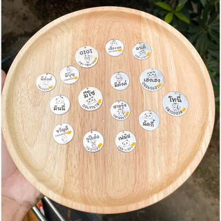 ป้ายชื่อแมว เก็บปลายทางได้ สลักชื่อฟรี ติดทนถาวร รับประกันไม่หลุดลอก ปลอกคอแมว ป้ายชื่อสัตว์เลี้ยง