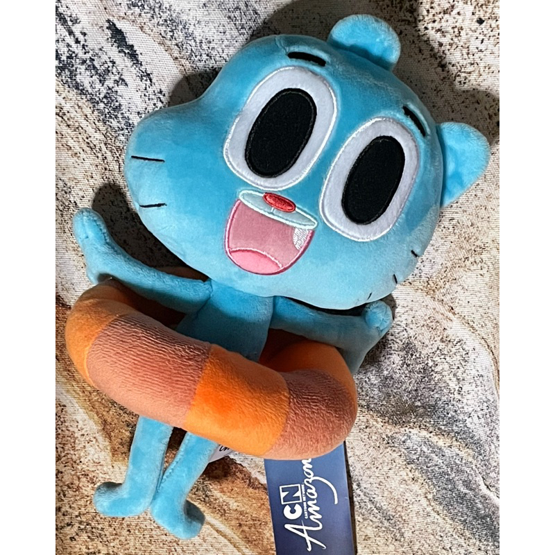 ตุ๊กตา Gumball จาก CN สภาพใหม่ ป้ายห้อย Cartoon Network