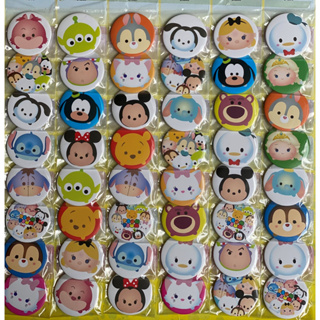 💛เข็มกลัด ขนาด4.5ซม. หน้า TSUM TSUM Disney 23 หน้า 23 แบบ