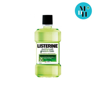 Listerine Natural Green Tea น้ำยาบ้วนปาก ลิสเตอรีน กรีนที สีเขียว 250 ml. (09443)