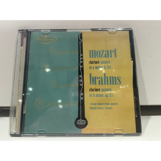 1   CD  MUSIC  ซีดีเพลง   mozart clarinet quintet in a major k 581  brahms   (A6D64)