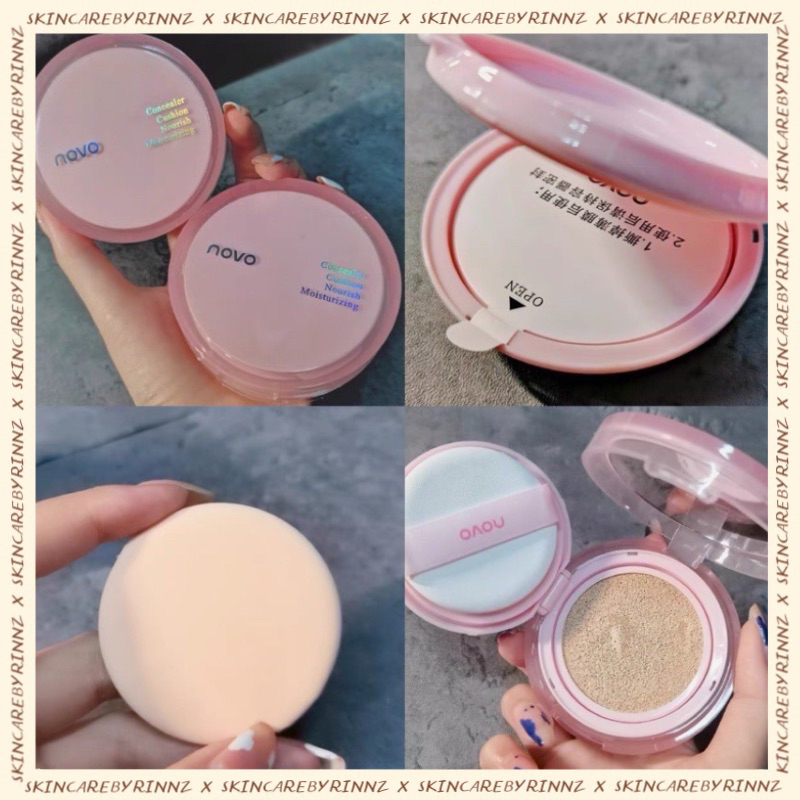 สั่งในไลฟ์ลด50% คุชชั่นหน้าฉ่ำ NOVO CUSHION