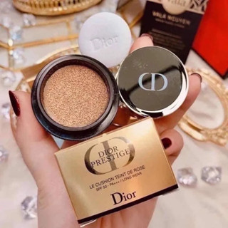 Dior Prestige Le Cushion Teint de Rose เป็นรองพื้นรับมือสัญญาณแห่งวัย #020 ivory beige ขาวเหลือง