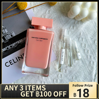 น้ําหอมแบ่งขาย 💯  Narciso Rodriguez for her EDP 2ml/5ml/10ml น้ำหอมผู้หญิง น้ําหอมผู้หญิงติดทนนาน beauty fragrance