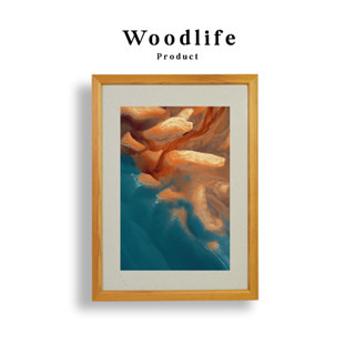 WOODlife กรอบรูป 12 x 17 นิ้ว(in.) ผลิตภัณฑ์กรอบรูปงานไม้