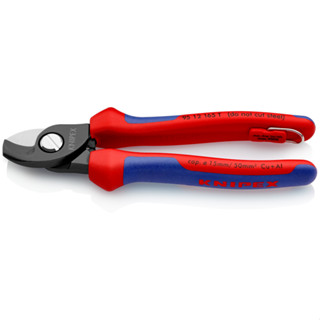 คีมสำหรับสายไฟหรือสายเคเบิ้ล KNIPEX NO.95 12 165 T Cable Shears (165mm.) Factory Gear By Gear Garage