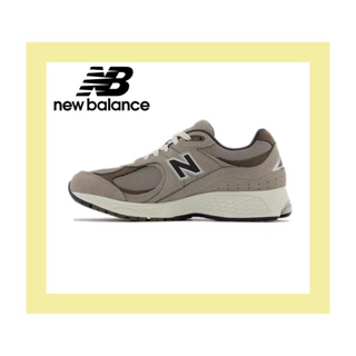 New Balance 2002R ของแท้ 100% รองเท้าวิ่งสีเทาต่ำที่ทนต่อการสึกหรอแบบย้อนยุค