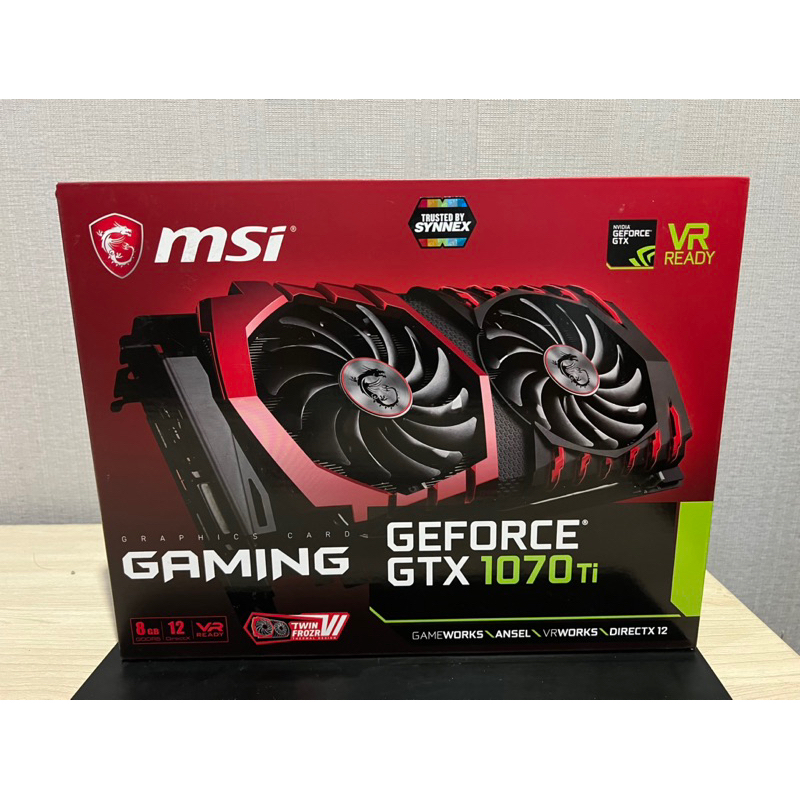 [มือสอง] การ์ดจอ MSI GeForce GTX 1070 Ti GAMING 8G