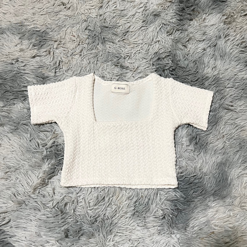 💖 เสื้อครอป g-rose 💖