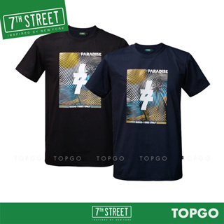 7th Street เสื้อยืด แนวสตรีท รุ่น 𝐆𝐎𝐎𝐃 𝐕𝐈𝐁𝐄𝐒 𝐎𝐍𝐋𝐘 (GVO002,GVO004,GVO016,GVO0330) ดำ-แดง-กรม-เขียว (ของแท้)