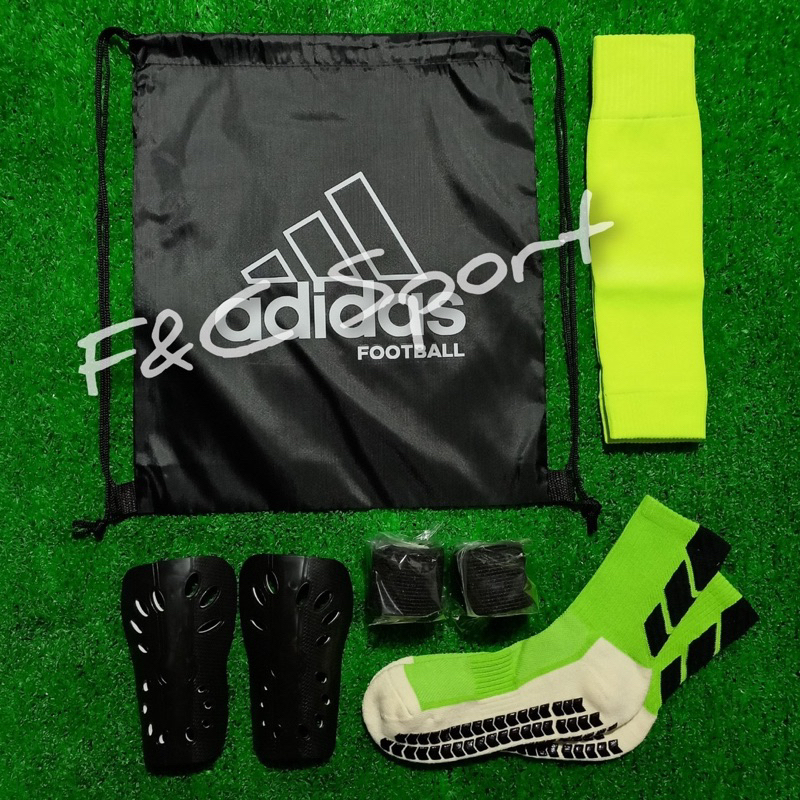 ถุงเท้ากันลื่น ถุงเท้าตัดข้อ  ฟุตบอล อุปกรณ์ฟุตบอล️ เซ็ตถุงผ้าสกรีนลายใส่รองเท้าสตั๊ด ถุงเท้ากันลื่น สนับแข้ง - รูปที่ 5
