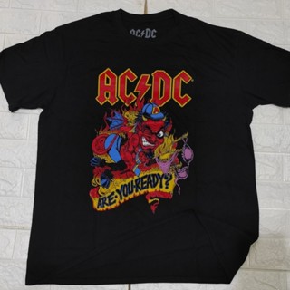 เสื้อวง​ ACDC are you ready ?? ลิขสิทธิ์​แท้​ปี​2015