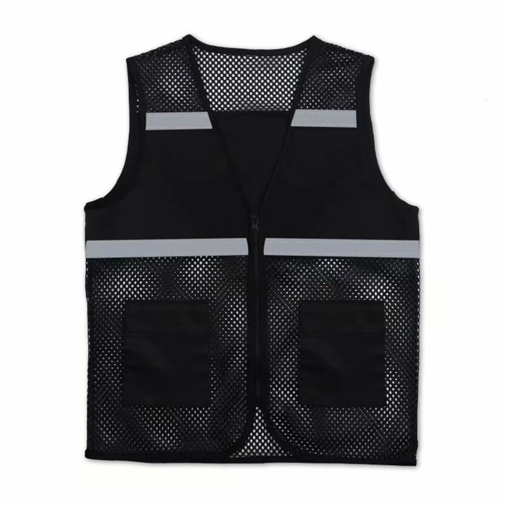 Reflective safety vest เสื้อกั๊กสะท้อนแสงเพื่อความปลอดภัย รุ่นระบายความร้อน เสื้อกั๊กจราจร เสื้อกั๊กทำงาน