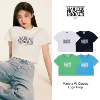 [พรีออเดอร์] Marithe W Classic Logo Crop แบบเวนดี้