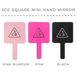 🌟แท้💯%🌟พร้อมส่ง กระจก 3CE Mini Hand Mirror