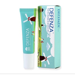 SKINPLANTS Defenza Cream 12 g. ครีมแก้แพ้ ผดผื่นคันจากธรรมชาติ ฟื้นฟูและซ่อมแซมผิวหนังที่ถูกทำลาย ปรับสมดุล
