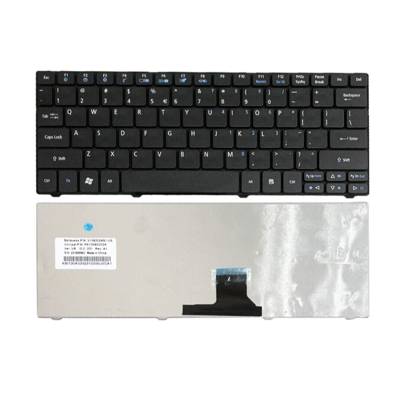 Acer Aspire One 571H 721 721H 722 751 751H 752 752H 753 Ferrari One 200 FO200 Fujitsu PH521 keyboard