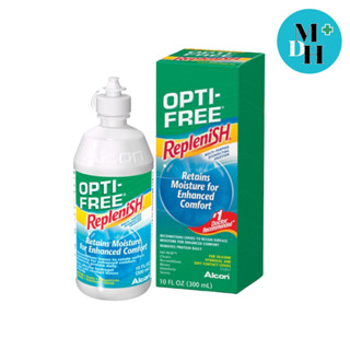 OPTI-FREE REPLENISH น้ำยาล้างและแช่คอนแทคเลนส์ อัลคอน ขนาด 300 ML (11353)