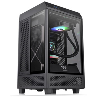 THERMALTAKE ( เคสคอมพิวเตอร์ แบบเปล่า ๆ ) CASE THE TOWER 100 BLACK / WHITE MINI ITX