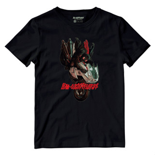 Dextreme เสื้อยืด Masked Rider  (DSR-004) ลาย Shin Masked Rider มี สีดำและสีขาว